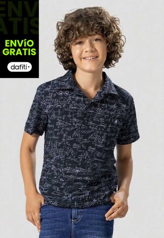 Camisa Infantil Niños Estampado Mp 111887 MP
