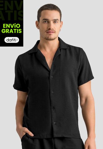 Camisa Hombre Negro Mp 113054 MP