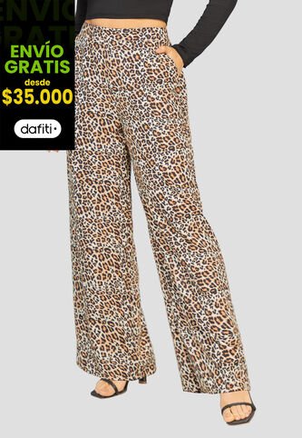 Pantalón Mujer Estampado Mp 107320 MP