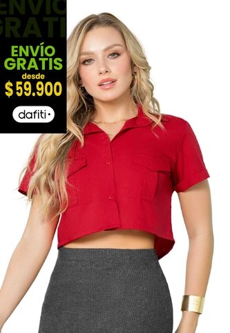 Camisa Mujer Rojo Mp 143 MP