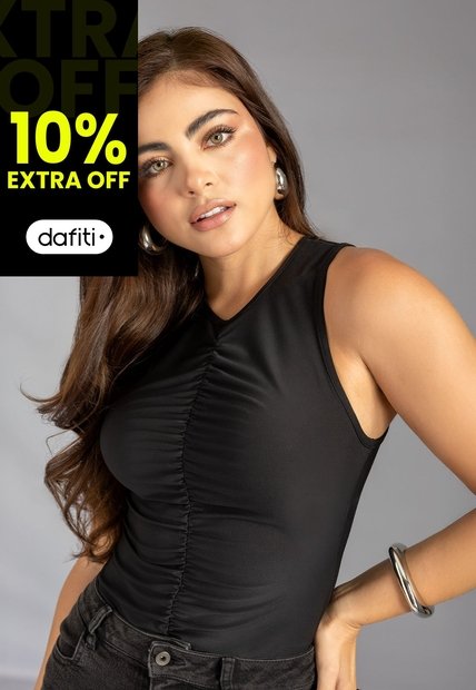 Blusa Mujer Negro Mp 113210