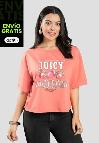Camiseta Mujer Salmon Mp 111401 MP
