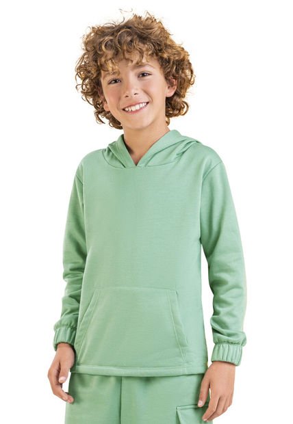 Buzo Infantil Masculino Verde Mp 6459