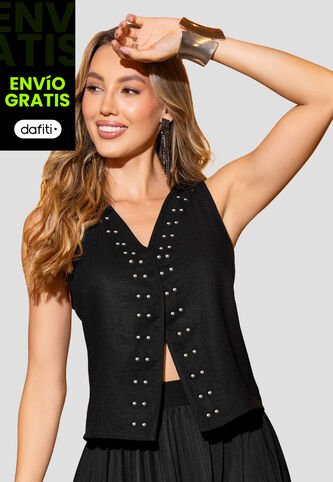 Blusa Mujer Negro Mp 113008 MP
