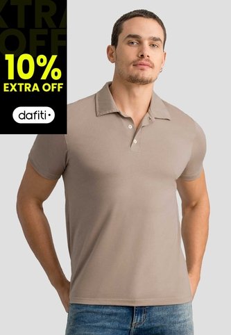 Polo Hombre Café Pardo Mp 113053 MP