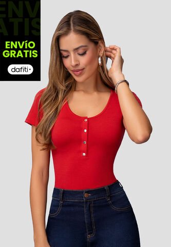 Blusa Mujer Rojo Mp 111998 MP