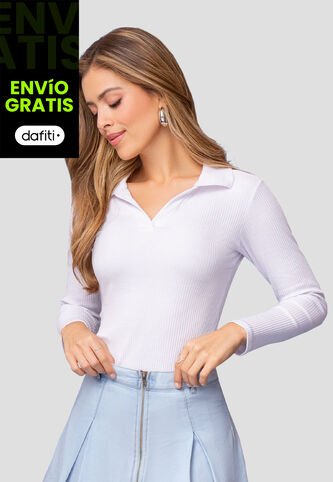 Camibuzo Mujer Blanco Mp 110850 MP