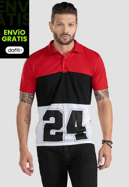 Polo Hombre Multicolor Mp 101104