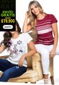 Camiseta Paq X2 Mujer Multicolor Mp 76585 de MP
