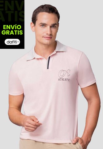 Polo Hombre Rosa Mp 111908 MP