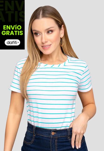 Camiseta Mujer Estampado Mp 112033 MP