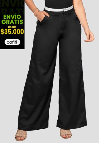 Pantalón Mujer Negro Mp 105619 MP