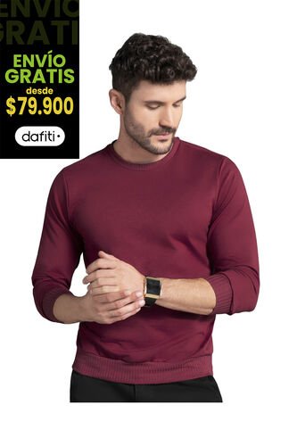 Buzo Hombre Merlot Mp 86579 MP
