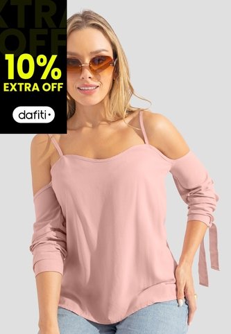 Blusa Mujer Rosa Polvo Mp 112318 MP
