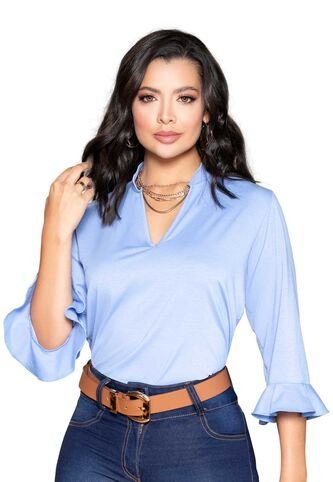 Blusa Mujer Azul Mp 861 MP