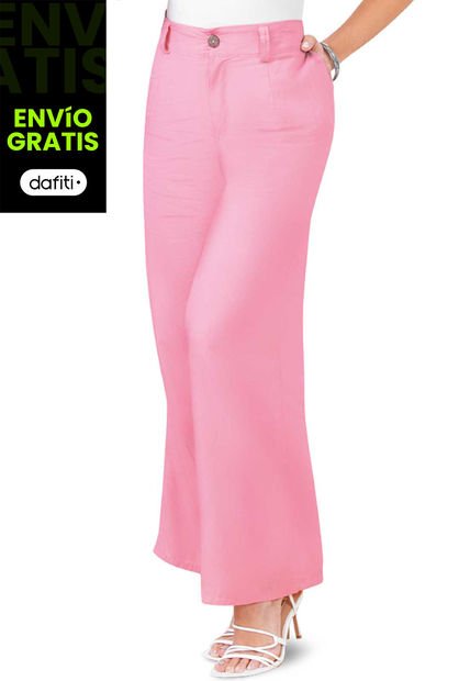 Pantalón Mujer Rosa Mp 34726