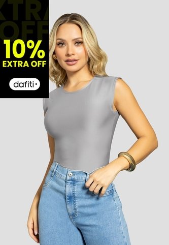 Blusa Mujer Gris Claro Mp 112213 MP