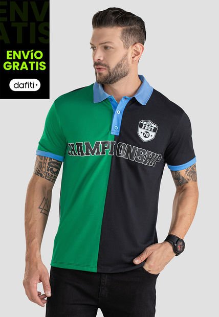 Polo Hombre Multicolor Mp 101106