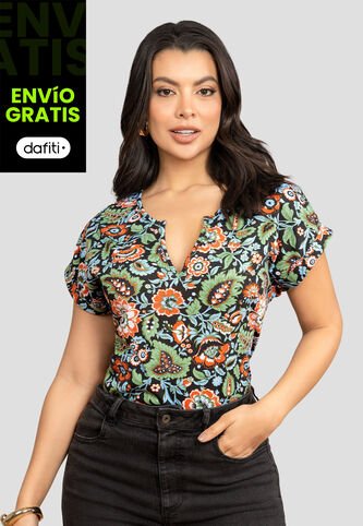 Blusa Mujer Estampado Mp 112026 MP