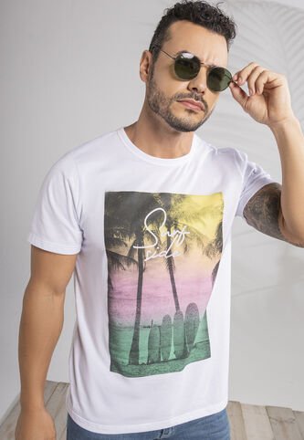 Camiseta Hombre Blanco Mp 101784 MP