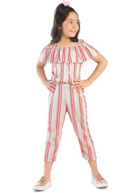 Enterizo Largo Infantil Multicolor Mp 95993