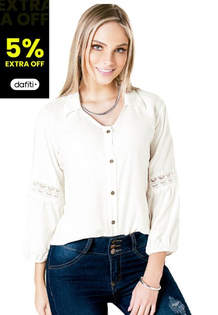 Camisa Adulto Marfil Mp 88829