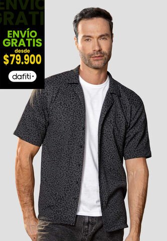 Camisa Hombre Estampado Mp 114120 MP