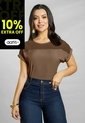 Blusa Mujer Chocolate Mp 111779 de MP