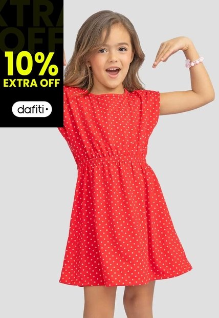 Vestido Paq X2 Infantil Femenino Multicolor Mp 111869