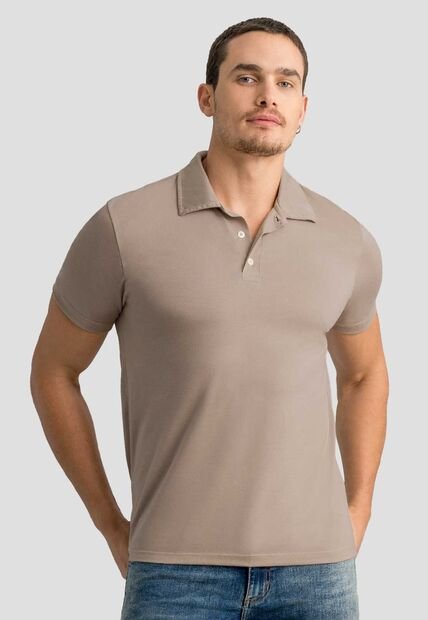 Polo Hombre Café Pardo Mp 113053