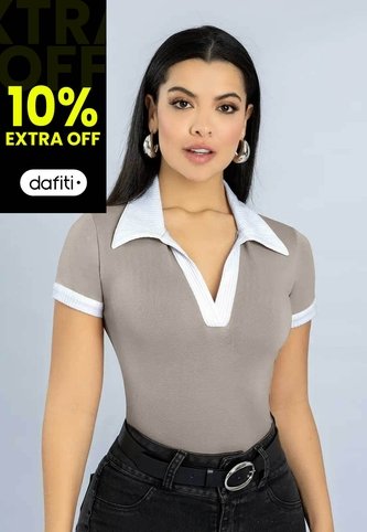 Polo Mujer Café Pardo Mp 111394 MP