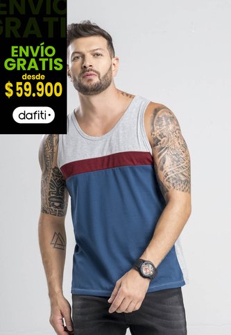 Camisilla Masculino Azul Petróleo Oscuro Mp 96536 MP