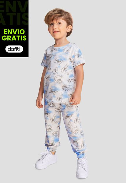 Conjunto Infantil Bebés Azul Claro Mp 106518