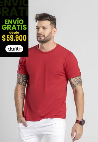 Camiseta Masculino Rojo Mp 1870 MP
