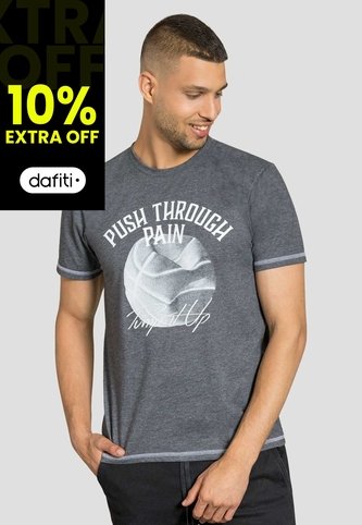 Camiseta Hombre Negro Cross Mp 111914 MP