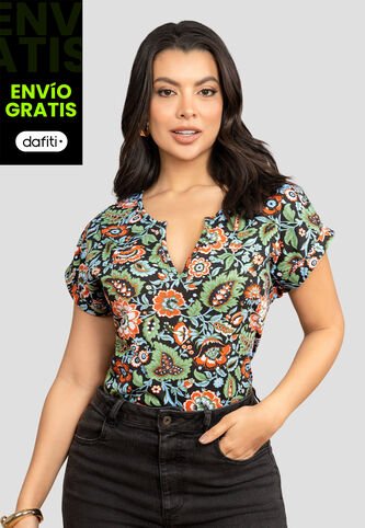 Blusa Mujer Estampado Mp 112026 MP