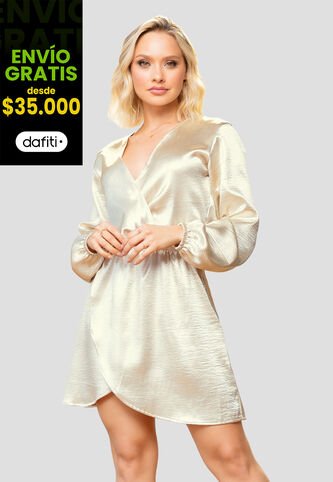 Vestido Mujer Blanco Mp 104216 MP