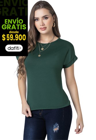 Camiseta Mujer Pistacho Mp 9676 MP