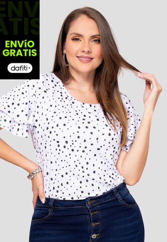 Blusa Mujer Estampado Mp 111089 MP