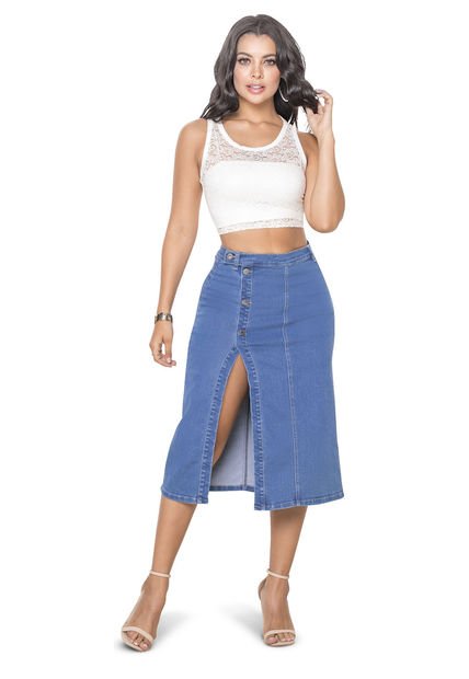 Crop Top Mujer Marfil Mp 2950