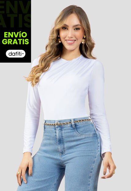 Camibuzo Mujer Blanco Mp 111269