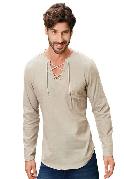 Camisa Para Hombre Caqui MP - Compra Ahora | Dafiti Colombia