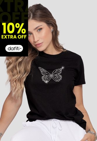 Camiseta Mujer Negro Mp 110786 MP