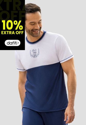 Camiseta Hombre Azul Profundo Mp 110752 MP