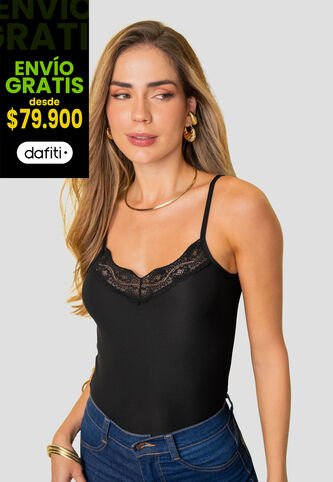 Blusa Mujer Negro Mp 113838 MP