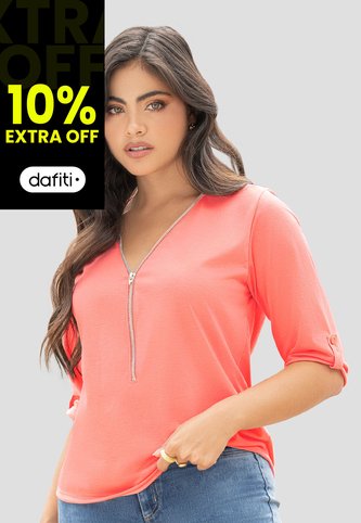 Blusa Mujer Salmon Mp 110678 MP