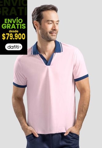 Polo Hombre Rosa Mp 113961 MP