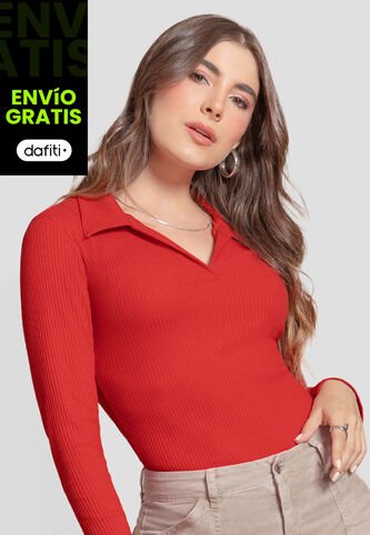 Body Mujer Rojo Mp 111041 MP