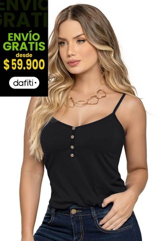 Camiseta Mujer Negro Mp 4760 MP