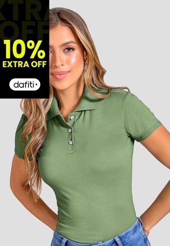 Polo Mujer Aceituna Mp 104448 MP